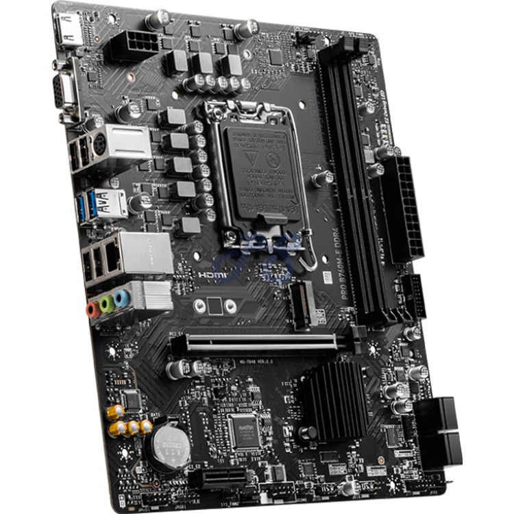 msi pro b760me matx ddr4 motherboard intel chipset
