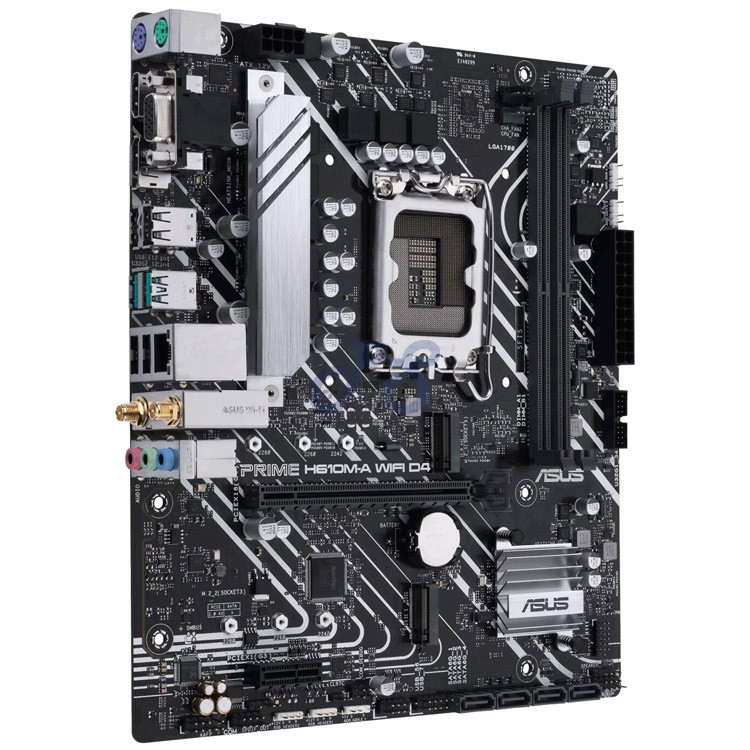 asus prime h610ma wifi d4 matx motherboard intel chipset