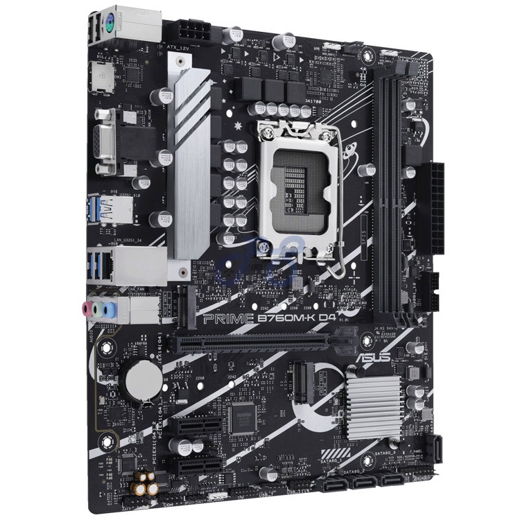 asus prime b760mk d4 matx motherboard intel chipset