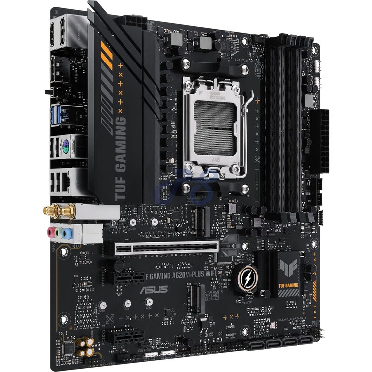 asus tuf gaming a620mplus wifi matx motherboard amd chipset