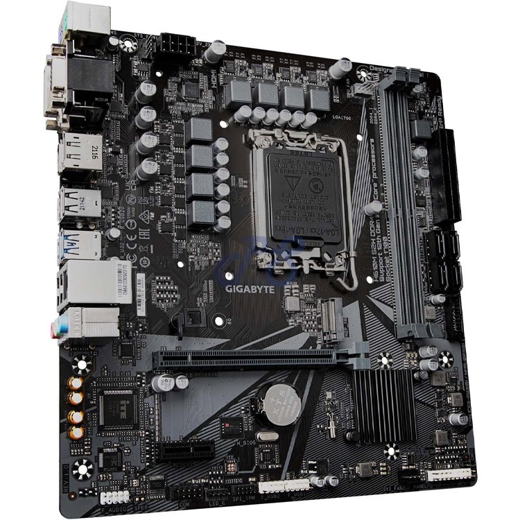 gigabyte h610m s2h ddr4 microatx motherboard intel chipset