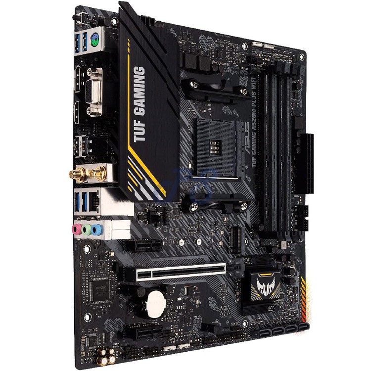 asus tuf gaming a520mplus wifi matx motherboard amd chipset