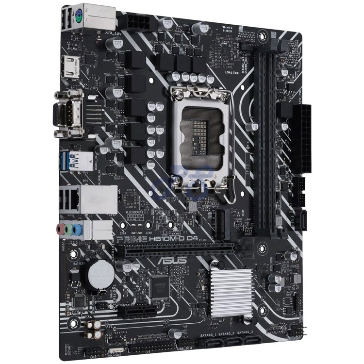 asus prime h610md microatx motherboard intel chipset