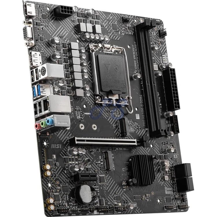 msi pro h610mg matx ddr4 motherboard intel chipset