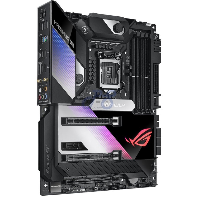 rog maximus xii formula atx gaming motherboard intel chipset