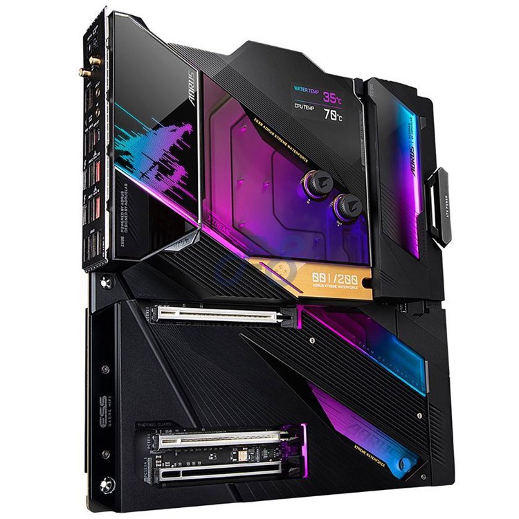 aorus z690 xtreme waterforce ax eatx gaming motherboard intel chipset