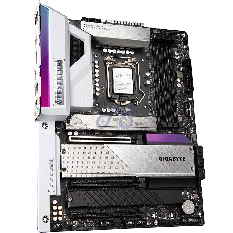 gigabyte z590 vision g atx motherboard intel chipset