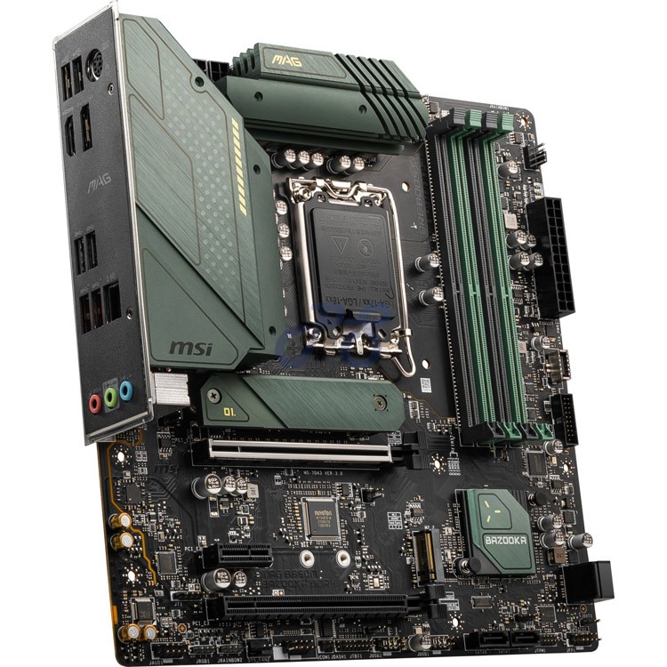 msi mag b660m bazooka ddr4 microatx gaming motherboard intel chipset