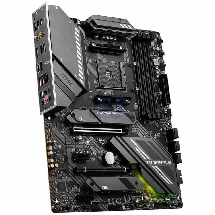 msi mag x570s tomahawk max wifi atx gaming motherboard amd chipset
