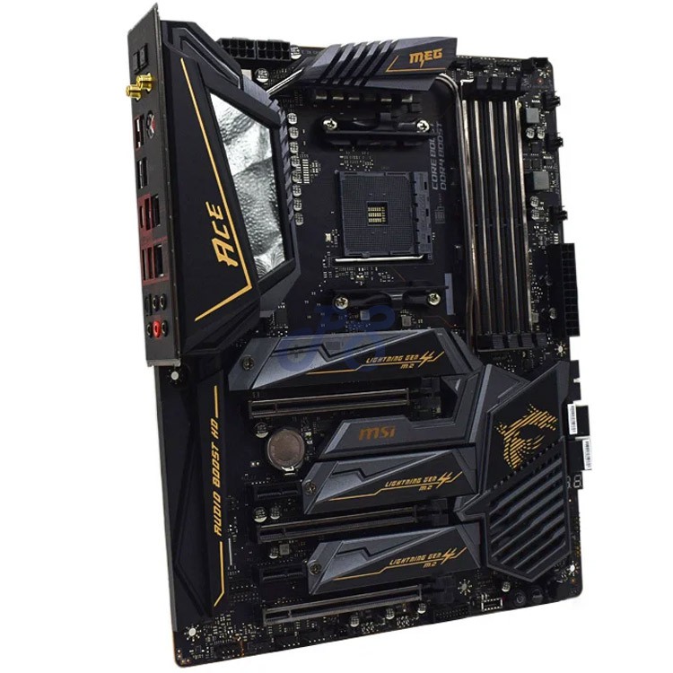 msi meg x570 ace atx gaming motherboard amd chipset