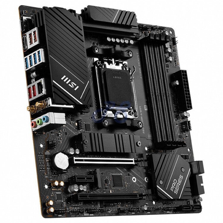 msi pro b650ma wifi microatx motherboard amd chipset