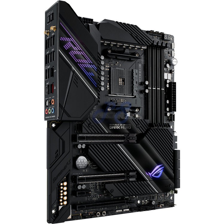 rog crosshair viii dark hero atx gaming motherboard amd chipset