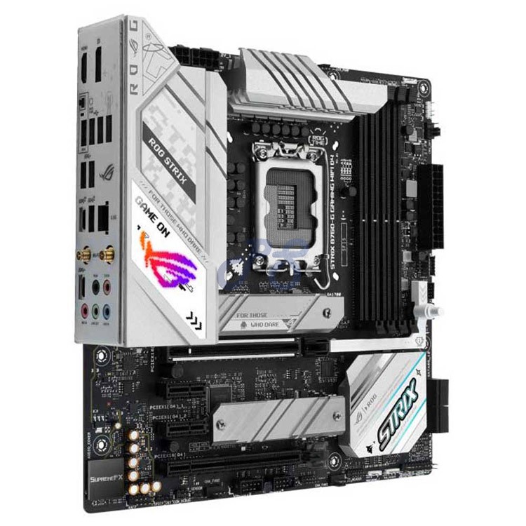 rog strix b760g d4 wifi microatx gaming motherboard intel chipset
