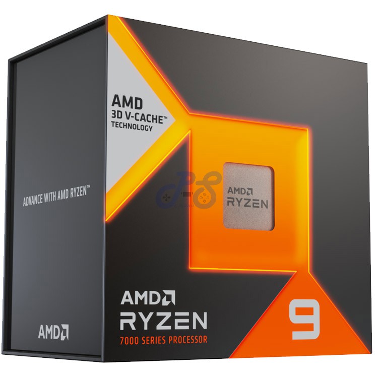 amd ryzen 9 7900x3d processor box