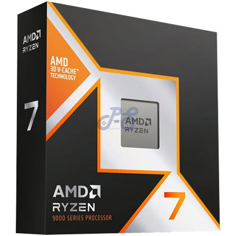 amd ryzen 7 9800x3d central unit processor box