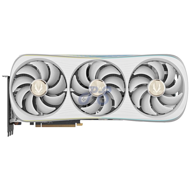 zotac geforce rtx 4090 amp extreme airo gaming graphic card 24gb white edition