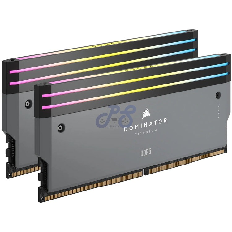 corsair dominator titanium rgb 32gb ram ddr5 dual kit amd expo 6000mhz cl40