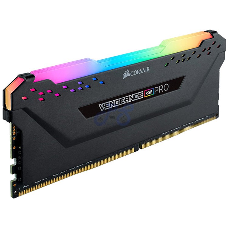 corsair vengeance rgb pro 16gb ddr4 ram single intel xmp 3600mhz cl18 black