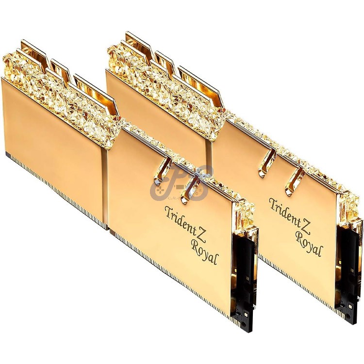 gskill trident z royal gold 32gb ddr4 ram dual kit 4000mhz cl16