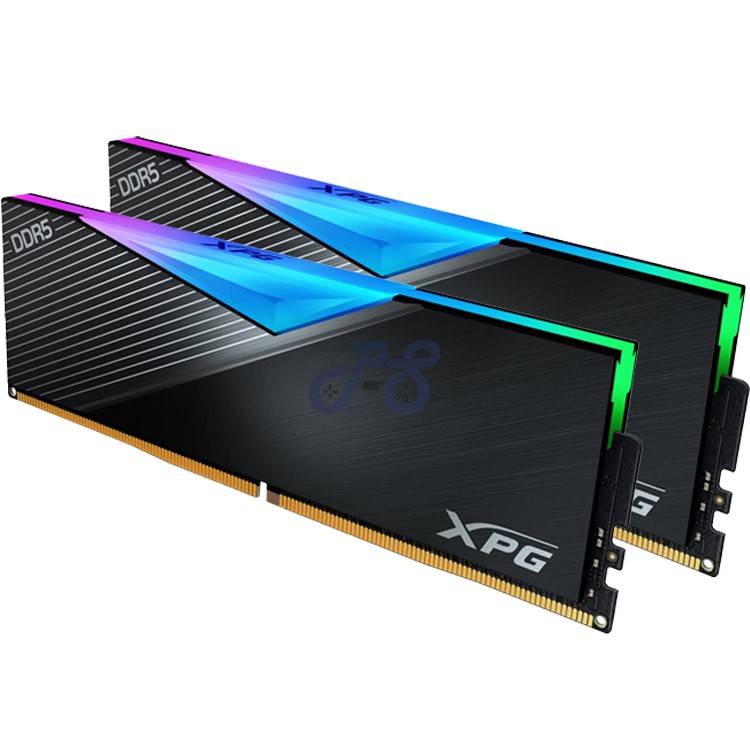 xpg lancer rgb 32gb ddr5 ram dual kit 5200mhz cl38 black