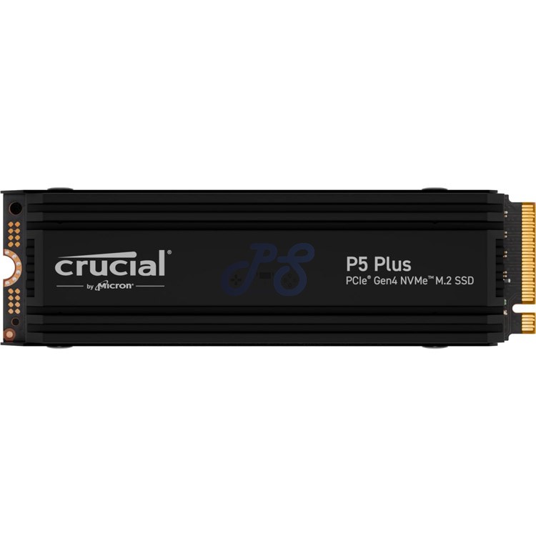 crucial p5 plus pcie gen 4 nvme m2 ssd with heatsink 1tb