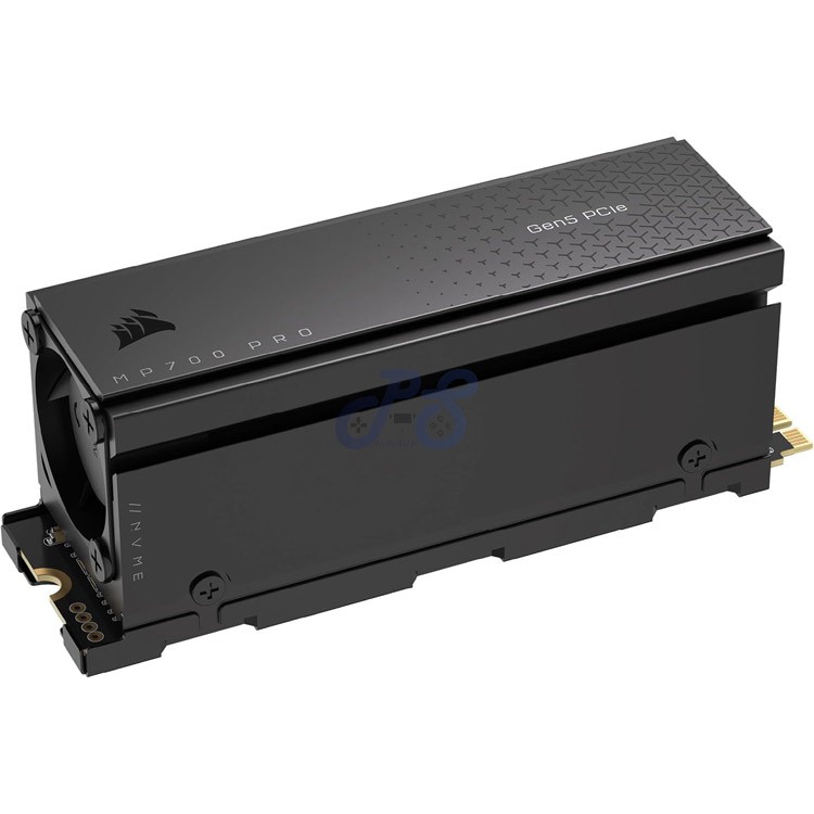 corsair mp700 pro with air cooler pcie gen 5 ssd 2tb