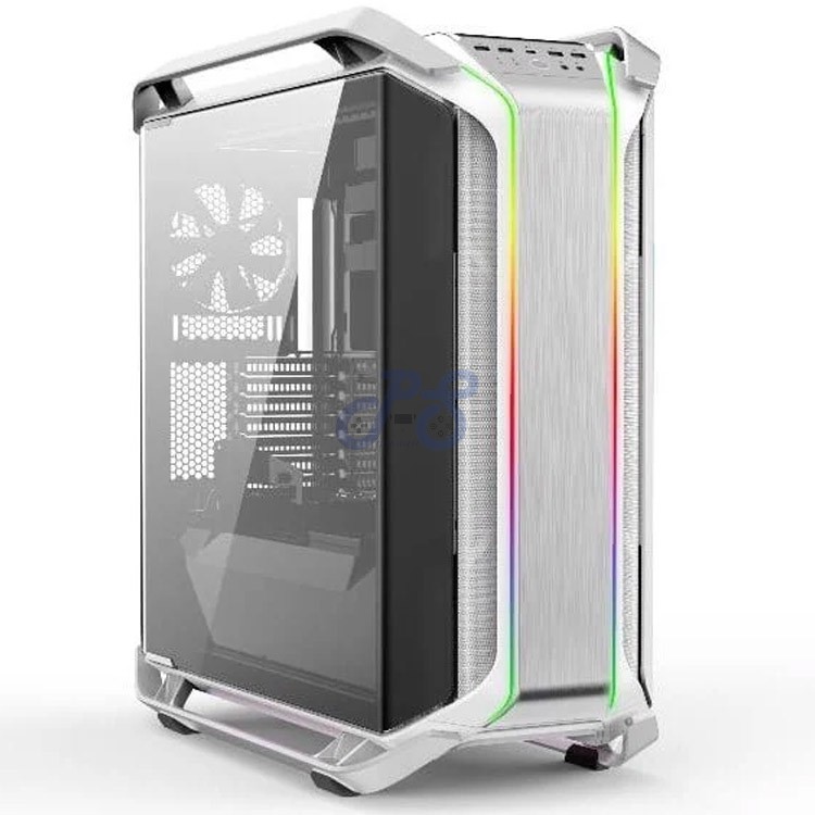cooler master cosmos c700m fulltower gaming pc case white edition