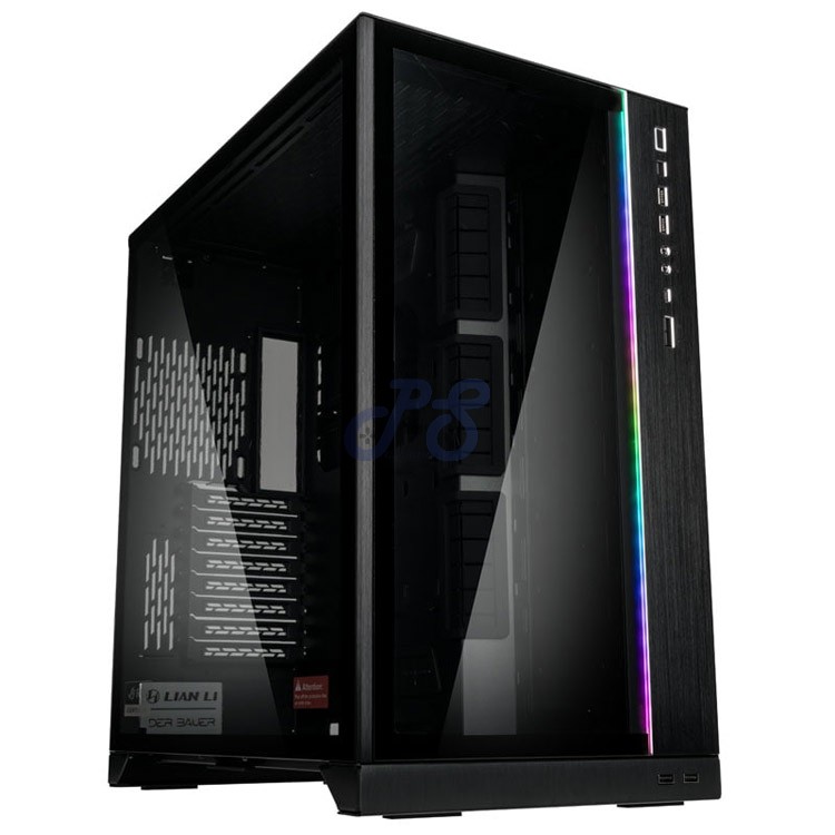 lian li pco11 dynamic xl rog fulltower gamin pc case black