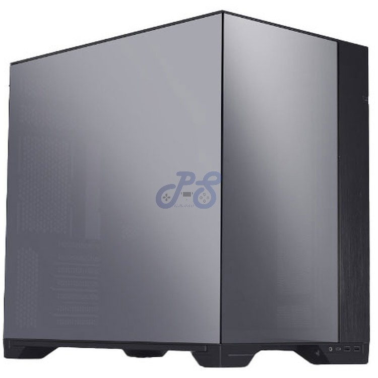 lian li o11 vision chrome midtower gaming pc case