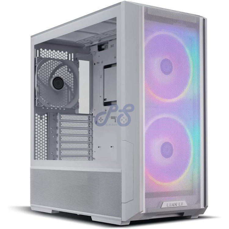 lian li lancool 216 rgb midtower gaming pc case white