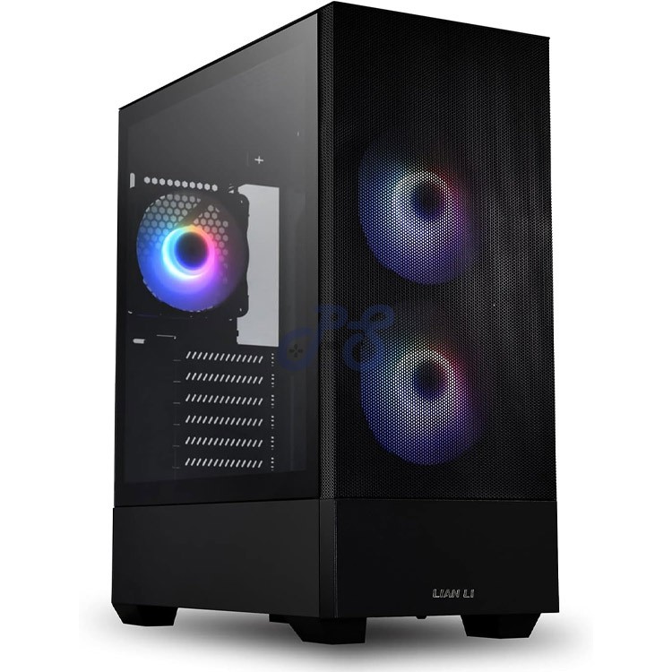 lian li lancool 205 mesh midtower gaming pc case black