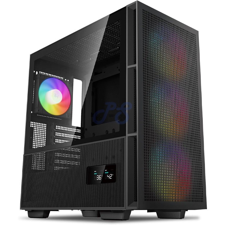 deepcool ch560 digital midtower pc case black