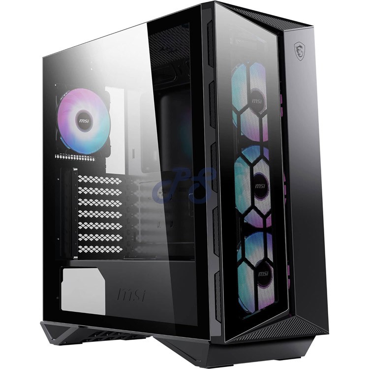 msi mpg gungnir 110r midtower gaming pc case black