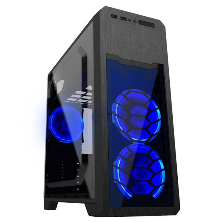 gamemax g563 midtower gaming pc case