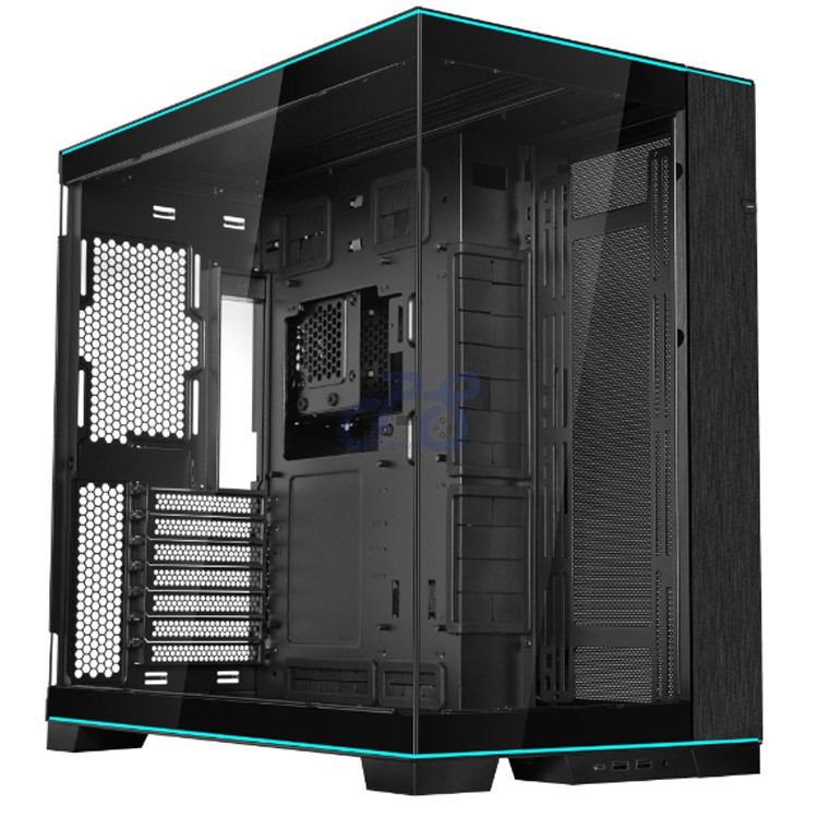 lian li o11 dynamic evo rgb midtower gaming pc case black