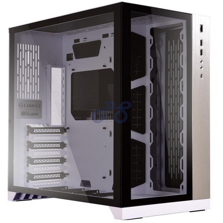 lian li pco11 dynamic midtower gaming pc case white