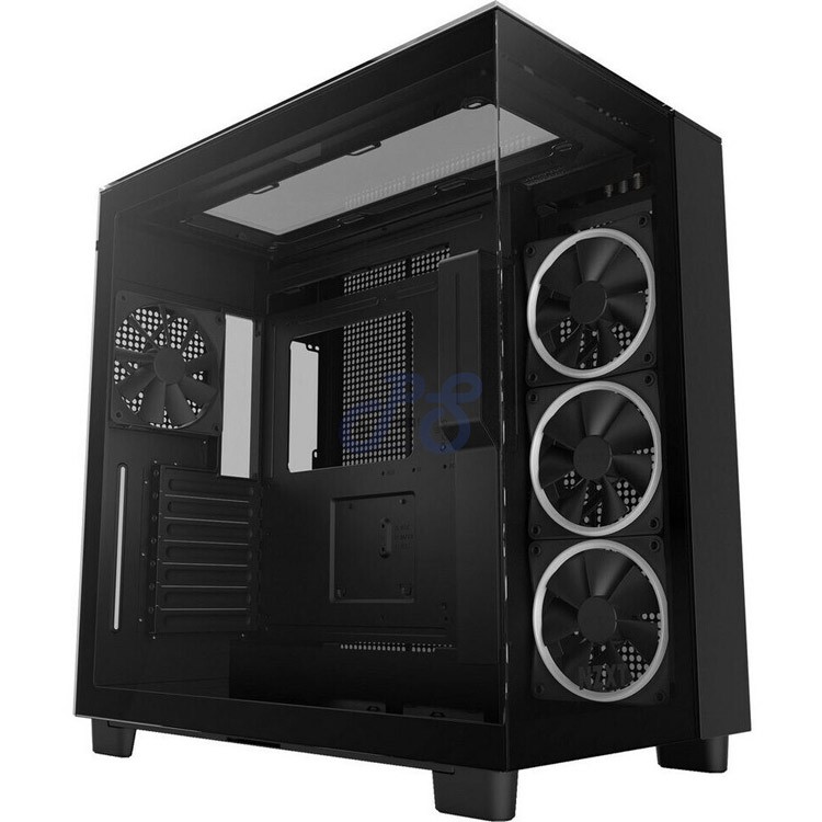 nzxt h9 elite midtower gaming pc case matte black