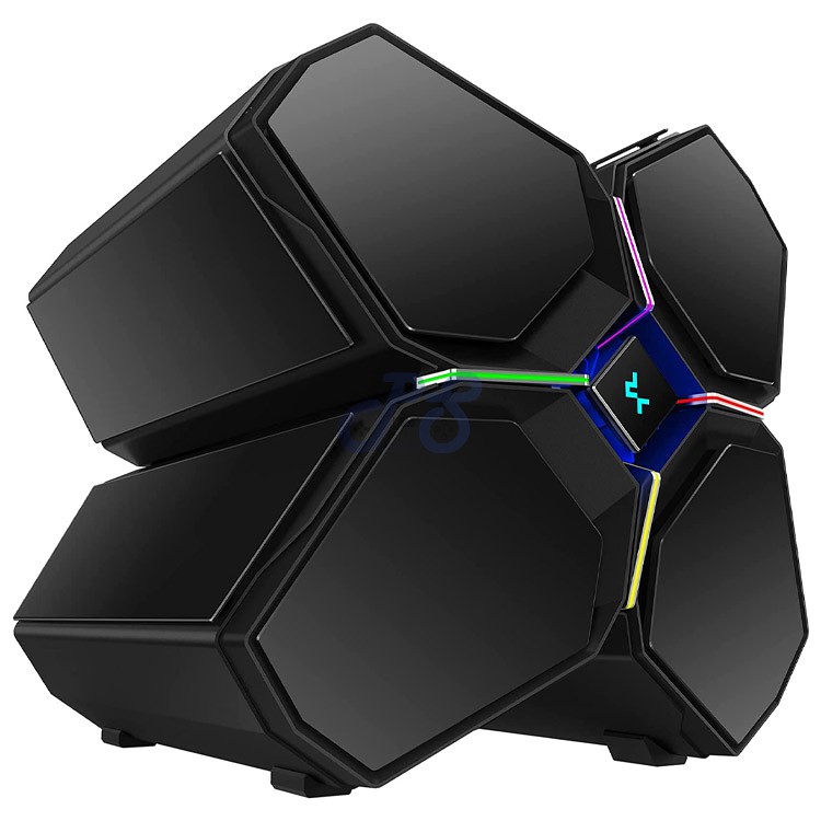 deepcool quadstellar infinity eatx fulltower gaming pc case