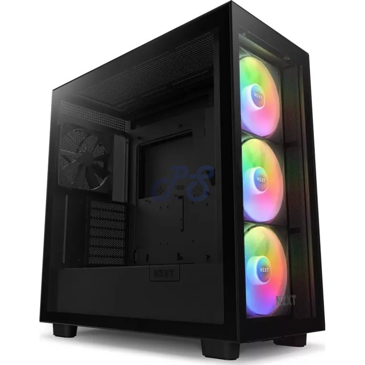 nzxt h7 elite cmh71eb02 midtower gaming pc case matte black