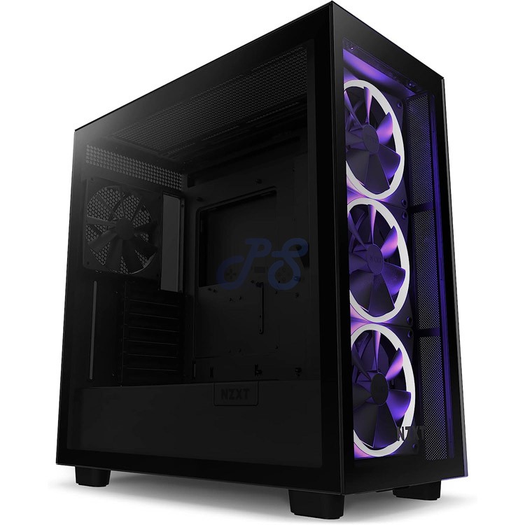 nzxt h7 elite cmh71eb01 midtower gaming pc case matte black