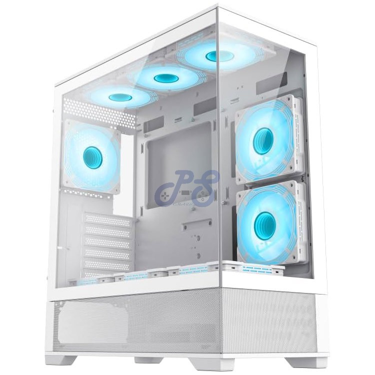 gamemax vista aw midtower gaming pc case