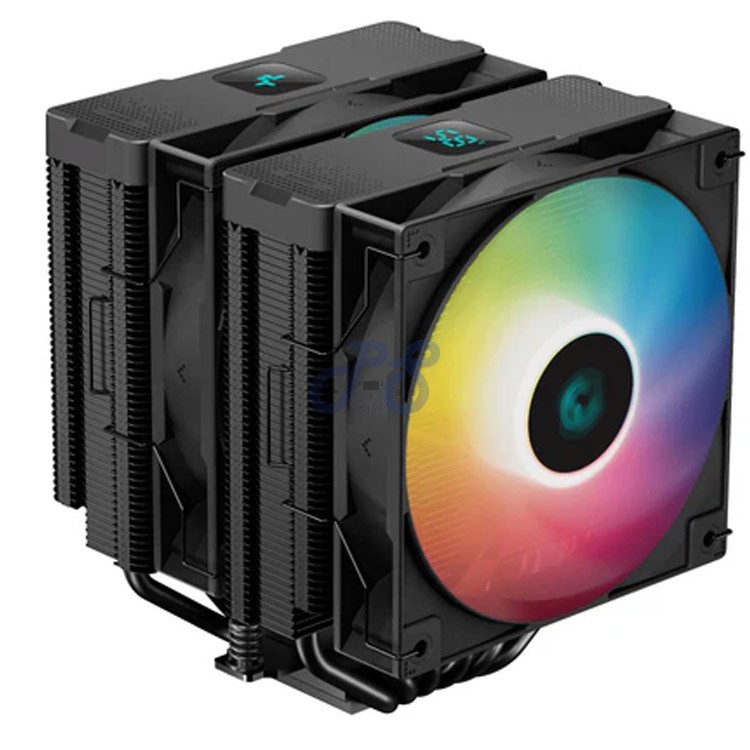 deepcool ag620 digital bk argb dualtower cpu air cooler