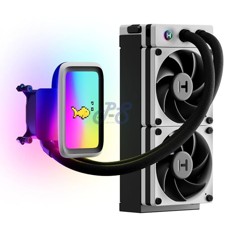 hyte thicc q60 digital aio cpu cooler 240mm