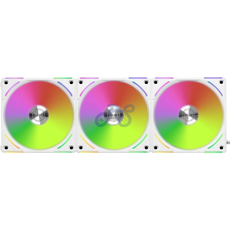 lian li uni al120 v2 3in1 case fan white