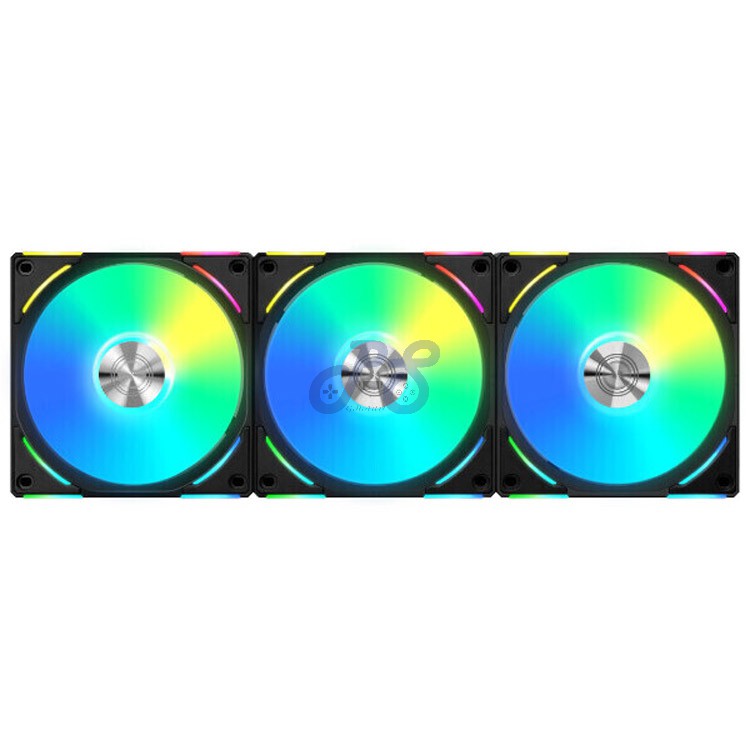 lian li uni al120 v2 3in1 case fan black