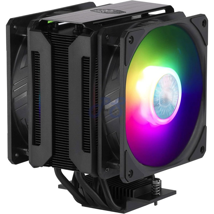 cooler master masterair ma612 stealth argb cpu cooler