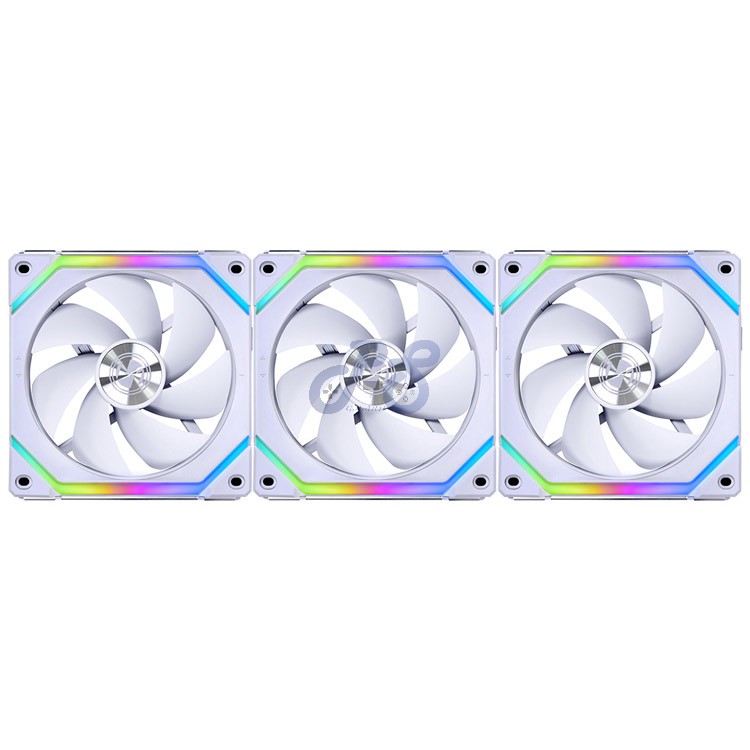 lian li uni sl120 v2 argb case fan 3p 120mm white