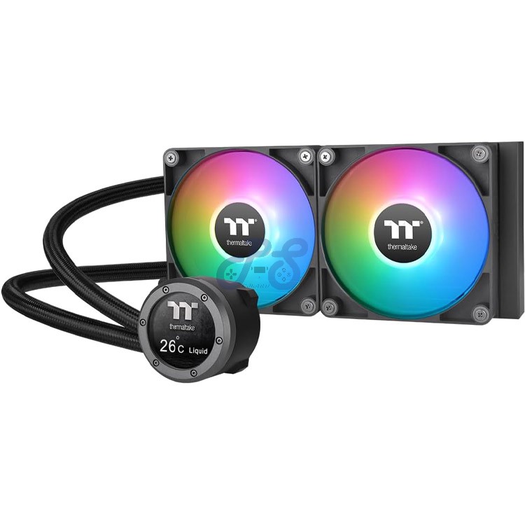 thermaltake th240 v2 ultra argb aio cpu cooler black