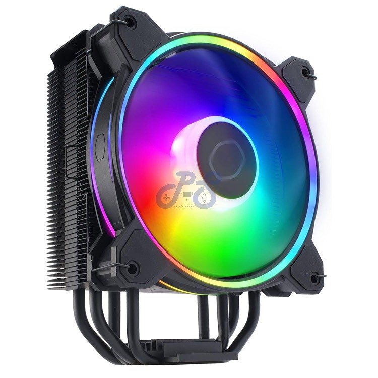 cooler master hyper 212 halo cpu air cooler black