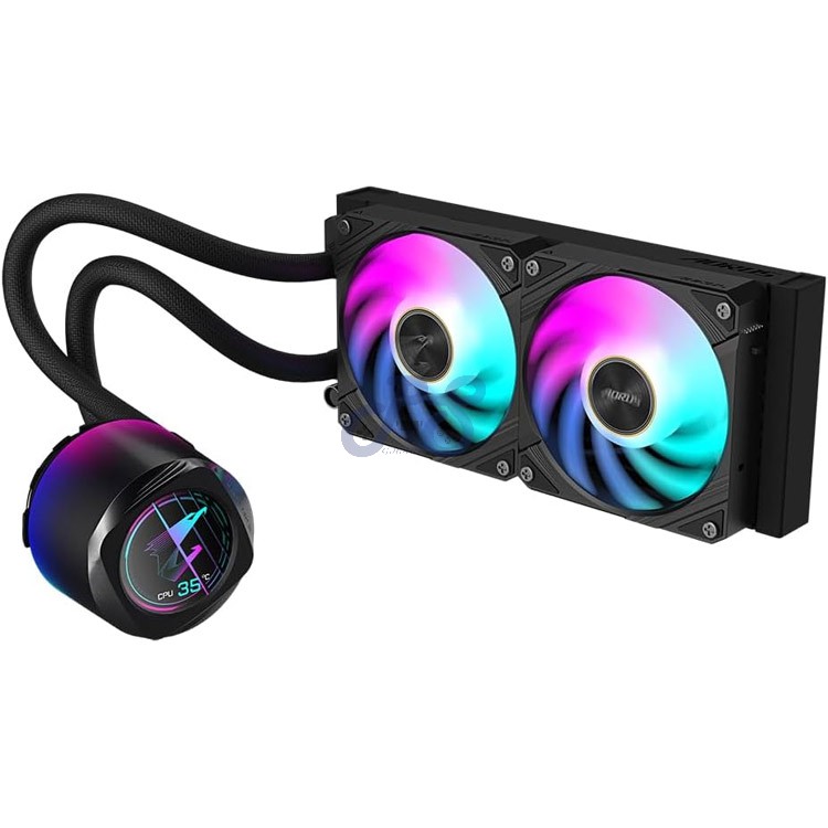 aorus waterforce x ii 240 aio liquid cpu cooler